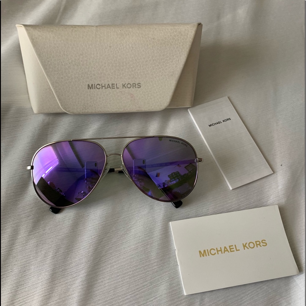 Mk Aviator Sunglasses